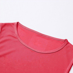 Premium Men Breathable Athletic Tank Top Lightweight Polyester/Cotton Sports <b>Vest</b> Workout Training Running Casual Fitness Crew - Product Image 6