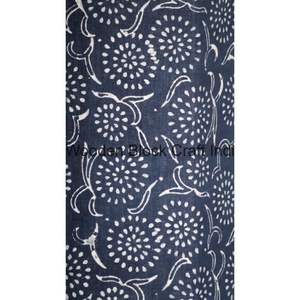 Poubelle décorative ouverte faite à la main en carton PP imprimé au bloc, avec enveloppe en tissu 100 % coton. - Product Image 3