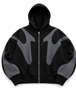 Zip Hoodie Heavyweight Winter Breathable Custom Streetwear All Digital Real Tree Printed Hoodie Men - Product Image 1