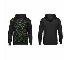 Vente en gros de sweats à capuche personnalisés imprimés par sublimation, fabricant de vêtements de sport, sweats à capuche personnalisés pour équipes, hommes, femmes, jeunes, entraînement - Product Image 6