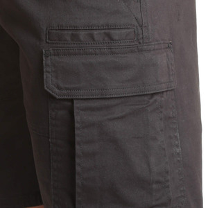 Pantalones Cortos de Trabajo de Estilo Único para Hombre, Multibolsillos, Deportivos y Casuales, de Color Sólido, con Botones y Cordón Ajustable - Product Image 5