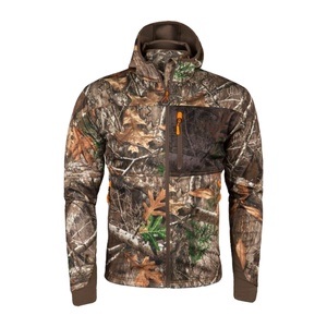 Oem Winter Hunting Jackets Outdoor Waterproof Camouflage Print Hiking Hooded Hunting Soft <b>Shell</b> Jacket for Men - Product Image 1