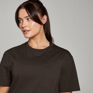 Camiseta Deportiva Corta para Mujer, con Logotipo Personalizado, Estampado Gráfico, Cuello Redondo, Estilo Casual, para Entrenamiento, Transpirable, de Secado Rápido - Product Image 4