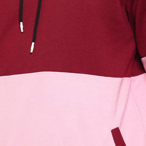 เสื้อฮู้ดบุขนแกะผู้ชาย ทรงปกติ สีสันตัดกัน ผ้าฝ้ายลำลอง สวมใส่ได้ในฤดูใบไม้ร่วง มีกระเป๋า - Product Image 4