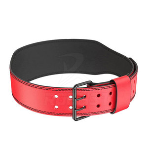 Durable Leather Weightlifting <b>Belt</b> with Professional Support Comfortable Fit Adjustable Strap Design Lightweight - Product Image 3
