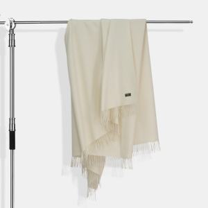 Manta de Cachemira 100% Mongol, 130*170cm, Tono Natural - Product Image 1