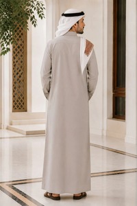Proveedor de Thobes Personalizados, Túnica Árabe Tradicional, Tela Cómoda para Marcas de Moda y Pedidos al por Mayor - Product Image 4