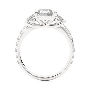 Elegante Anillo de Oro de 18K con Diamante Cultivado en Laboratorio de 2.23CT, Corte Redondo, con Certificado IGI y Claridad VS1, Joyería de Compromiso - Product Image 4