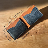 Carteras de Cuero Premium Hechas a Mano para Hombre, Proveedor al por Mayor, Personalización de Marca, Calidad de Exportación, Precio al por Mayor, Lavables