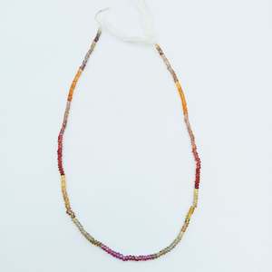 Perles facettées en saphir Tunduru naturel, forme Rondelle, 4 pouces, 4 mm, pour la fabrication de bijoux, vente en gros - Product Image 6