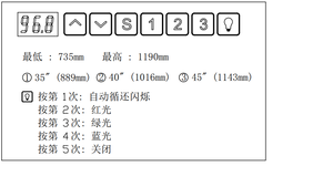 Lumetal Computer <b>Table</b> ( Height <b>adjustable</b> desk ) with Metal <b>leg</b> Wood PB top with melamine 1200x620x705~1130Hmm - Product Image 6