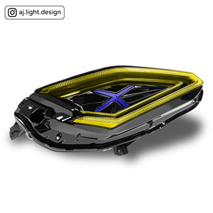 Feux arrière à double lentille LED RGB de haute qualité AJLIGHT DESIGN fabriqués à Taïwan, système d'éclairage pour moto, garantie de 12 mois pour XMAX V2 - Product Image 5