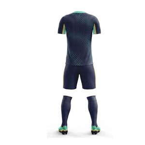 Conjunto de camiseta de fútbol sublimada para hombre, manga corta, cuello en V, absorbe la humedad, transpirable, de secado rápido, para todas las temporadas, uniforme de fútbol de Canadá - Product Image 4