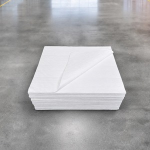 Almohadilla Absorbente de Aceite de Polipropileno de Alta Resistencia 200 GSM 40x50cm para Control de Derrames Industriales Modelo SO200-PD Marca SABER - Product Image 1