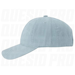 Adult Personalized Baseball Cap 4 Sided Custom Logo Text <b>Light</b> Blue Adjustable Casual Outdoor Sports Cap OEM Manufacturer Caps - Product Image 2
