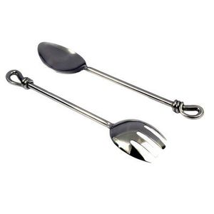 Premium Quality Handmade Designer <b>Salad</b> <b>Tools</b> Stainless Steel & Resin Eco-Friendly Customized Flatware for Home Kitchen Use - Product Image 4