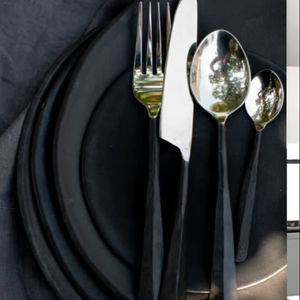 Vajilla moderna para cocina, elegante colección de cubiertos, juego de cena estético, accesorios para comidas finas, decoración de mesa. - Product Image 2