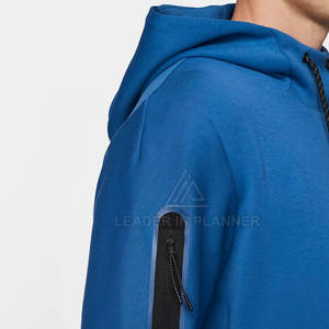 Sudaderas con capucha de algodón de diseño personalizado, ligeras, transpirables, de alta calidad para hombre a precio económico. - Product Image 6