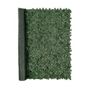 Schermo Verde Artificiale 96 x 72 Pollici, Recinzione Finta Edera per Privacy con Supporto in Rete e Giunti Rinforzati - Product Image 1