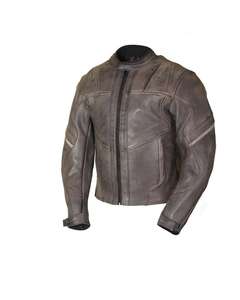 Veste en cuir véritable, veste en cuir de motard, veste en cuir de mouton noir vieilli style vintage Route 66, vente en gros, sur mesure - Product Image 3