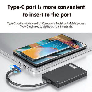 Boîtier de disque dur externe USB 3.1 2,5 pouces personnalisé avec logo pour la vente en gros - Product Image 4