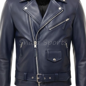 Men's Casual Fashion <b>Jacket</b> Winter Leather <b>Jacket</b> for Mens OEM Services Custom Logo Full Zipper Leather <b>Jacket</b> - Product Image 3