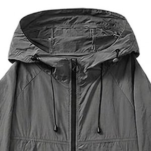 Nuevo Conjunto Deportivo para Hombre con Logotipo Personalizado, Chaqueta Cortavientos y Pantalones Cortos, Ropa Deportiva Ligera de Nailon para Correr, Gimnasio, Fitness - Product Image 6