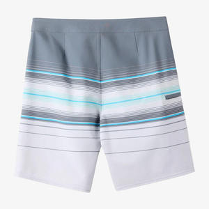 Shorts de bain rayés pour hommes grandes tailles, séchage rapide, légers, respirants, avec cordon de serrage - Product Image 5