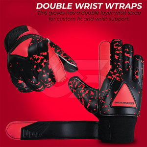 Nouveaux gants de gardien de but en cuir pour l'extérieur, confortables, imperméables, antidérapants, prix abordable - Product Image 4