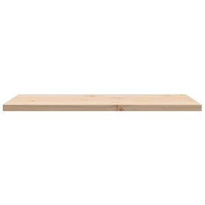 Mesa de Comedor de Madera de Pino Sólido Natural, Diseño Rústico Rectangular Mediano con Tablero - Product Image 5