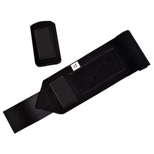 Attelle de soutien du poignet avec fermeture à boucle pour la musculation, l'entraînement en force, unisexe, noir, polyester - Product Image 3