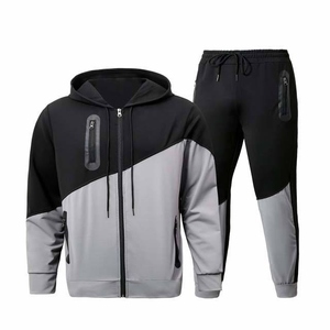 Conjunto Deportivo Cómodo y Ligero Unisex con Capucha para Correr, Transpirable, de Secado Rápido, con Cierre, Personalizable - Product Image 3