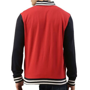 Chaqueta Universitaria de Béisbol Unisex Nueva de Alta Calidad, Mangas de Lona, Tela de Algodón, con Capucha, Acolchada, Informal de Invierno, con Logotipo Frontal - Product Image 5