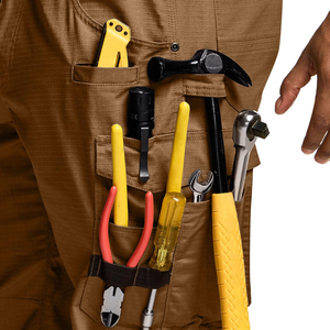 Pantalones de Trabajo de Alta Calidad, Material Resistente a la Abrasión con Rodillas Reforzadas para Trabajo Industrial Pesado - Product Image 3