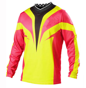 Jersey de Motocross Profesional de Estilo Único para Equipo de Carreras, Cómodo y Transpirable, Material de Poliéster y Spandex, Personalizable para Hombre - Product Image 4