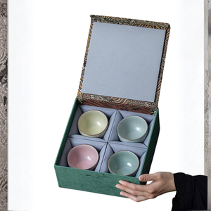 Caja de Empaque Personalizable para Tazones |   Cierre Magnético de Lujo - Product Image 1