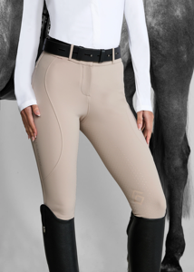 Pantalon d'équitation extensible 4 directions de haute qualité, leggings, collants, vêtements d'équitation en tissu technique au toucher doux - Product Image 2