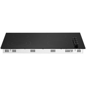 Piano Cottura Elettrico da 30 Pollici a 4 Fuochi, 7200W, con Piano in Ceramica, Alimentazione a Gas Radiante, Pannello in Vetro con Manopole - Product Image 2