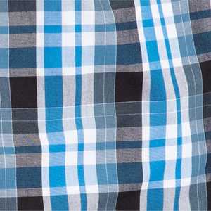 Pantalones Cortos Bermuda a Cuadros para Hombre, Cintura Elástica, Diseño a Cuadros, Tela Tejida, Bolsillos, Corte Medio - Product Image 6