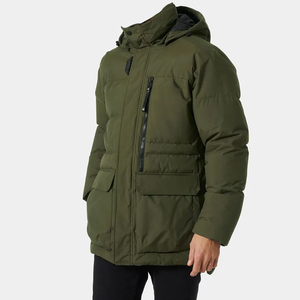Waterproof Plus Size Custom Winter Outdoor Puffer <b>Jacket</b> <b>Men</b> Customizable <b>Utility</b> Windproof Eco-Friendly Streetwear Front Logo - Product Image 5