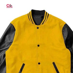 ราคาขายส่ง เสื้อแจ็คเก็ตวาร์ซิตี้วินเทจสำหรับผู้ชาย เสื้อแจ็คเก็ตบอมเบอร์แบบ Letterman คุณภาพสูง - Product Image 6