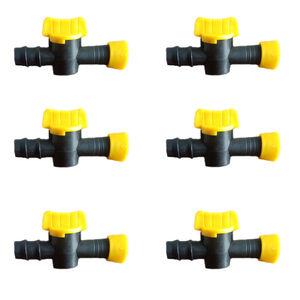 Válvula de Conexión Lateral Profesional de 16 mm, Estilo Pepsi, Conector Recto para Líneas de Goteo Agrícolas y Sistemas de Riego para Viveros - Product Image 6