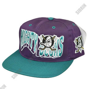 Gorra Snapback Vintage Personalizada Premium Mighty Ducks con Logotipo de Equipo de Hockey Profesional, Ajustable, de Alta Calidad para Ciclismo y Actividades al Aire Libre - Product Image 2
