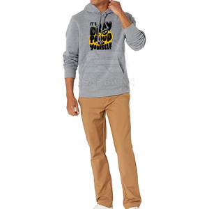 Sudaderas con Capucha de Buena Calidad, Manga Larga, Corte Ajustado, Impresión DTF, Última Llegada, Sudaderas Personalizadas con Impresión DTF para Hombre - Product Image 4