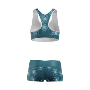 Ensemble de yoga 2 pièces sans couture, respirant, taille haute, sans manches, pour femmes, écologique, grandes tailles, vêtements de fitness pour femmes - Product Image 3