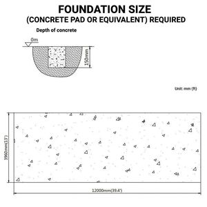 12FT X 40FT Stable Tunnel <b>Greenhouse</b> for Grow Tent 6 Mil Clear EVA <b>Plastic</b> Film Cold Frame Hand Crank Roll Peak Ceiling Roof - Product Image 4