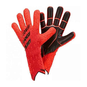Professional High Quality Breathable PU Palm Football Goalkeeper <b>Gloves</b> Finger Thumb Protection Pull-On Closure Customizable - Product Image 1