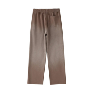 กางเกงวอร์มขายาวทรงตรงผ้าเฟรนช์เทอร์รี่สุดหรูสำหรับผู้ชาย ออกแบบตามสั่ง พร้อมปักโลโก้ตามต้องการ สไตล์วิทยาลัย ลุคแฟชั่น - Product Image 4