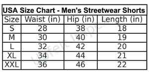 Pantalones Cortos de Malla para Hombre, Estilo Urbano, Holgados, con Gráfico de Telaraña, Hip Hop, Moda Casual de Verano - Product Image 6