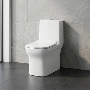 Premium Siphonic One Piece Ceramic Toilet With UF Seat Cover For Modern Architectural Residential Projects - Product Image 6